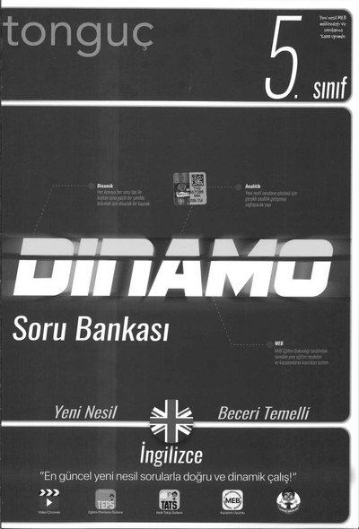 DİNAMO SORU BANKASI İNGİLİZCE