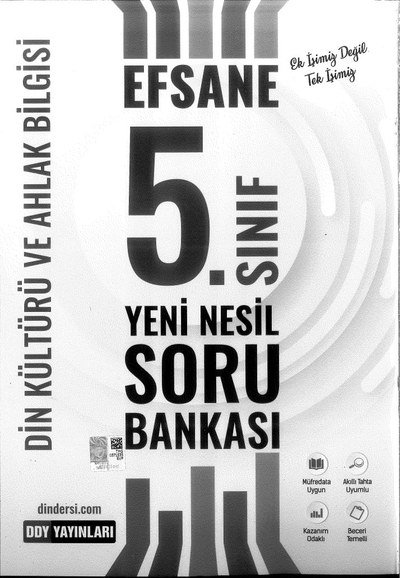 DİN KÜLTÜRÜ VE AHLAK BİLGİSİ SORU BANKASI Fenomen Fotokopi - YKS - KPSS - ALES