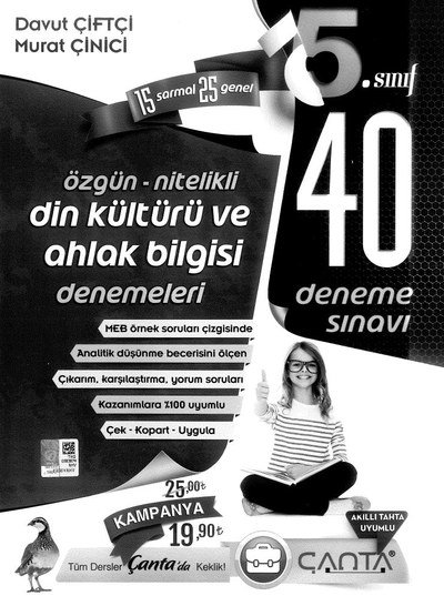 DİN KÜLTÜRÜ VE AHLAK BİLGİSİ DENEMELERİ Fenomen Fotokopi - YKS - KPSS - ALES