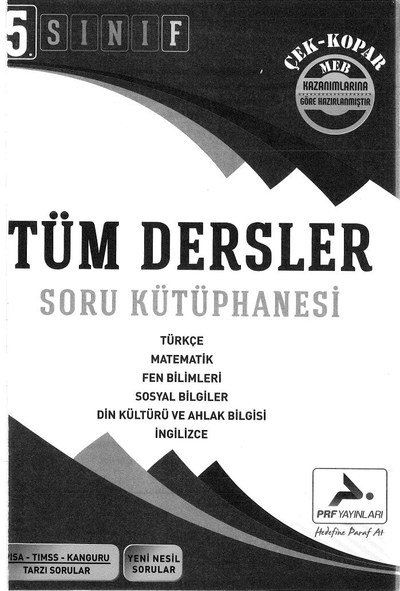 TÜM DERSLER SORU KÜTÜPHANESİ Fenomen Fotokopi - YKS - KPSS - ALES