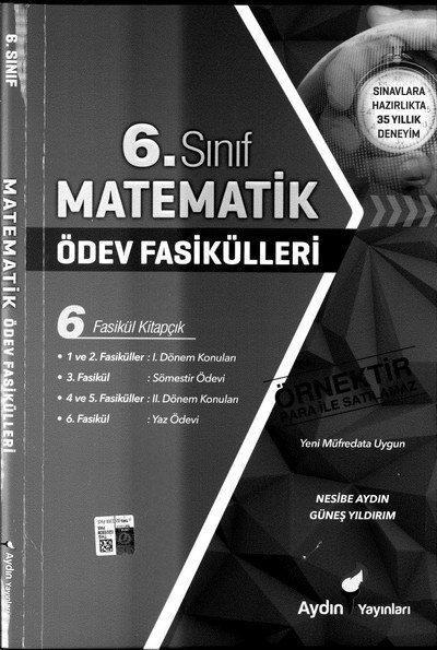 MATEMATİK ÖDEV FASİKÜLLERİ Fenomen Fotokopi - YKS - KPSS - ALES