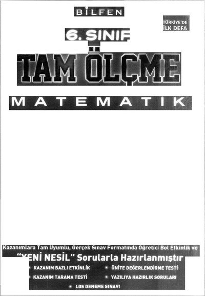 TAM ÖLÇME MATEMATİK Fenomen Fotokopi - YKS - KPSS - ALES