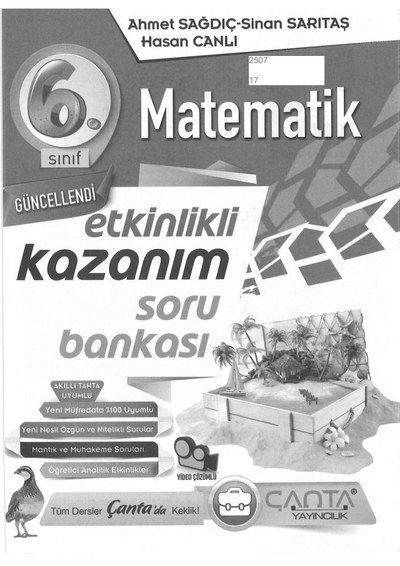 MATEMATİK ETKİNLİKLİ KAZANIM SORU BANKASI Fenomen Fotokopi - YKS - KPSS - ALES