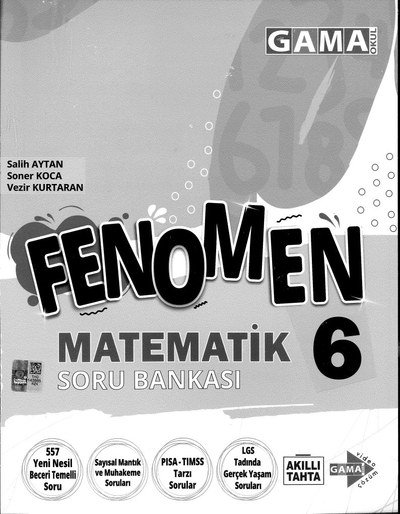 FENOMEN MATEMATİK SORU BANKASI