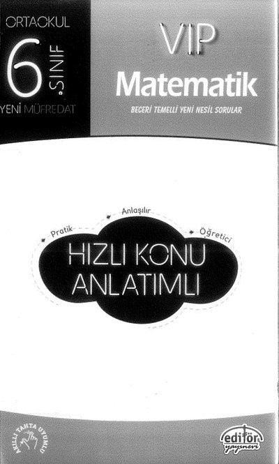 VIP MATEMATİK HIZLI KONU ANLATIMLI