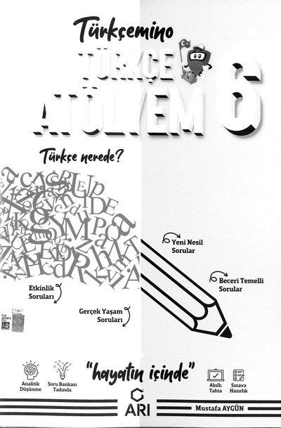 TÜRKÇE ATÖLYEM Fenomen Fotokopi - YKS - KPSS - ALES