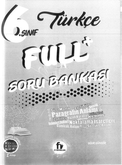 TÜRKÇE FULL+ SORU BANKASI Fenomen Fotokopi - YKS - KPSS - ALES