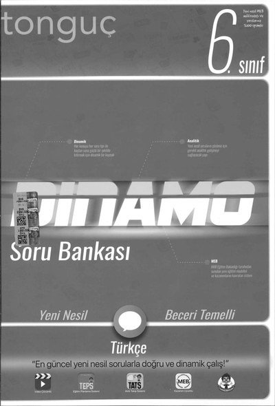DİNAMO SORU BANKASI TÜRKÇE Fenomen Fotokopi - YKS - KPSS - ALES