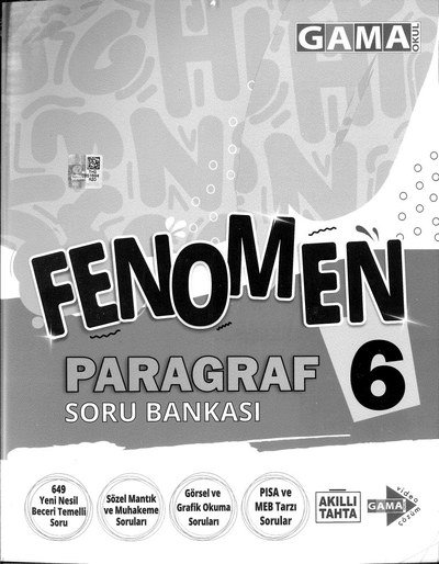 FENOMEN PARAGRAF SORU BANKASI