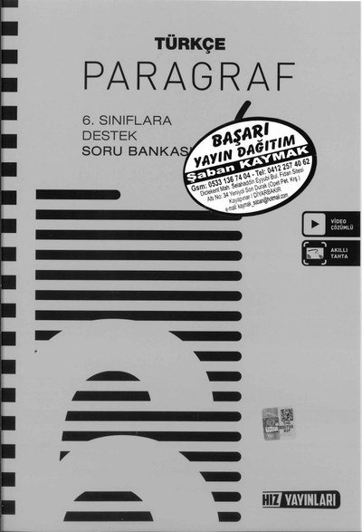 TÜRKÇE PARAGRAF SORU BANKASI Fenomen Fotokopi - YKS - KPSS - ALES