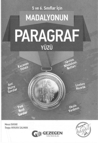 MADALYONUN PARAGRAF YÜZÜ Fenomen Fotokopi - YKS - KPSS - ALES