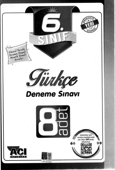 TÜRKÇE DENEME SINAVI 8 ADET Fenomen Fotokopi - YKS - KPSS - ALES