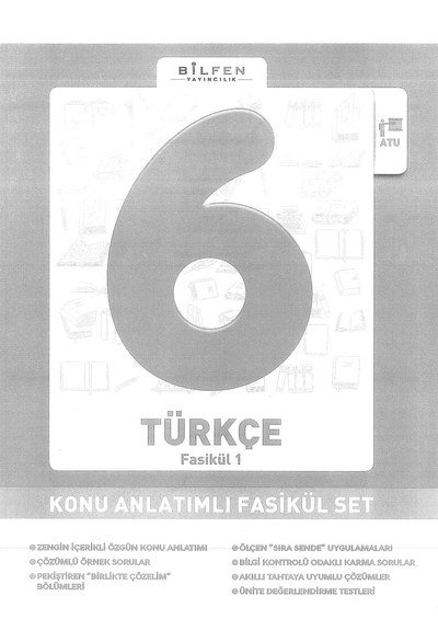 TÜRKÇE KONU ANLATIMLI FASİKÜL SET Fenomen Fotokopi - YKS - KPSS - ALES