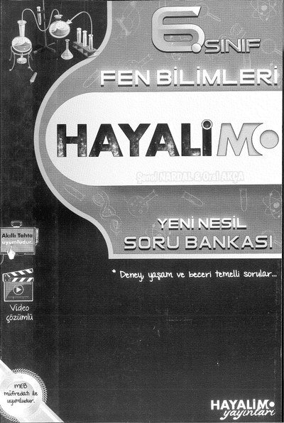 FEN BİLİMLERİ HAYALİM SORU BANKASI Fenomen Fotokopi - YKS - KPSS - ALES