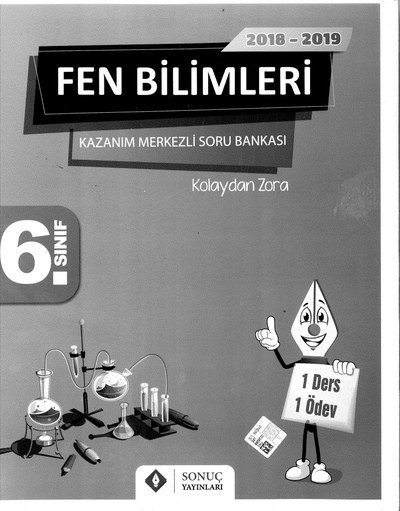 FEN BİLİMLERİ KAZANIM MERKEZLİ SORU BANKASI Fenomen Fotokopi - YKS - KPSS - ALES