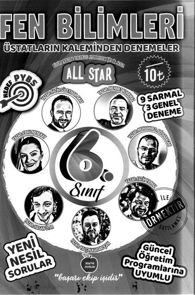 FEN BİLİMLERİ ÜSTATLARIN KALEMİNDEN DENEMELER Fenomen Fotokopi - YKS - KPSS - ALES
