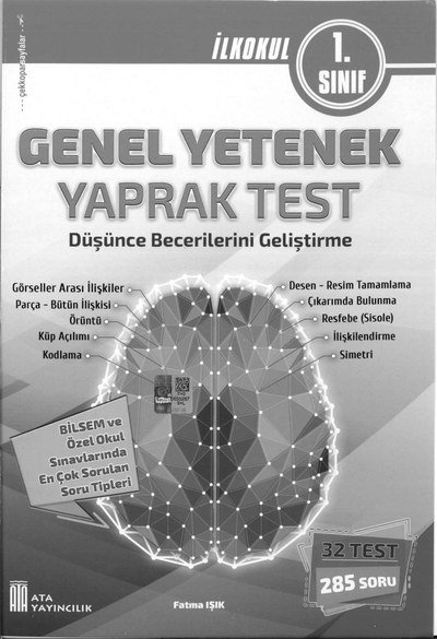 GENEL YETENEK YAPRAK TEST Fenomen Fotokopi - YKS - KPSS - ALES