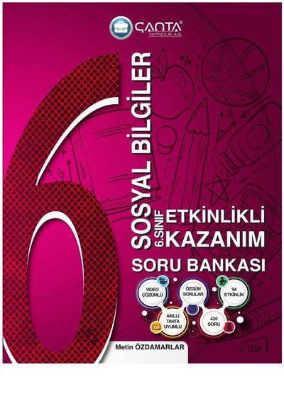 SOSYAL BİLGİLER ETKİNLİK KAZANIM SORU BANKASI Fenomen Fotokopi - YKS - KPSS - ALES