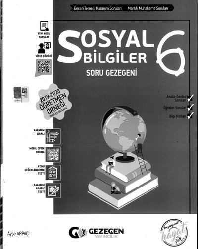 SOSYAL BİLGİLER SORU GEZEGENİ Fenomen Fotokopi - YKS - KPSS - ALES