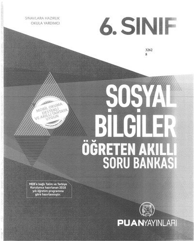 SOSYAL BİLGİLER ÖĞRETEN AKILLI SORU BANKASI Fenomen Fotokopi - YKS - KPSS - ALES