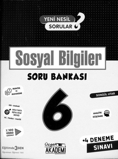 SOSYAL BİLGİLER SORU BANKASI
