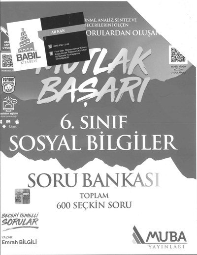 MUTLAK BAŞARI SOSYAL BİLGİLER SORU BANKASI