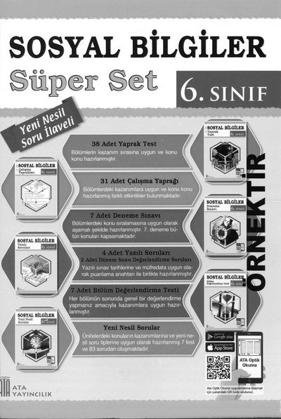 SOSYAL BİLGİLER SÜPER SET Fenomen Fotokopi - YKS - KPSS - ALES