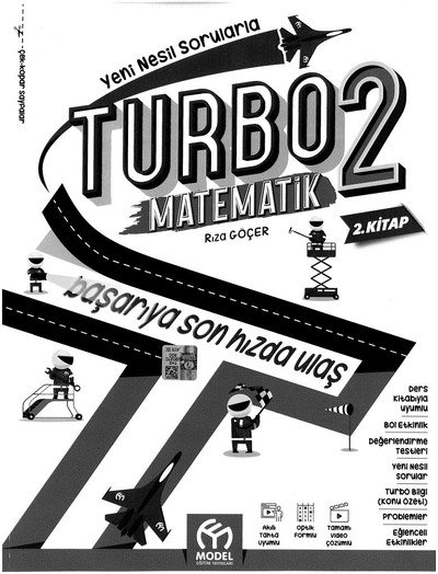 TURBO MATEMATİK 2 Fenomen Fotokopi - YKS - KPSS - ALES
