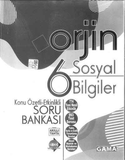 ORJİN SOSYAL BİLGİLER SORU BANKASI Fenomen Fotokopi - YKS - KPSS - ALES