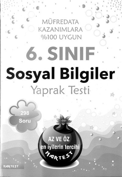 SOSYAL BİLGİLER YAPRAK TESTİ 298 SORU Fenomen Fotokopi - YKS - KPSS - ALES
