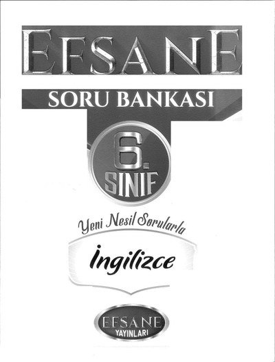 EFSANE SORU BANKASI İNGİLİZCE Fenomen Fotokopi - YKS - KPSS - ALES