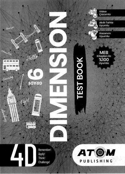 DIMENSION TEST BOOK Fenomen Fotokopi - YKS - KPSS - ALES