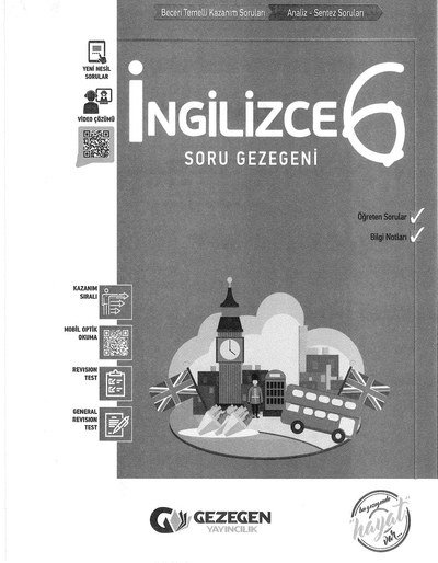 İNGİLİZCE SORU GEZEGENİ