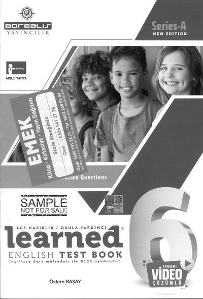 LEARNED ENGLISH TEST BOOK Fenomen Fotokopi - YKS - KPSS - ALES