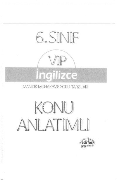 VIP İNGİLİZCE KONU ANLATIMLI Fenomen Fotokopi - YKS - KPSS - ALES