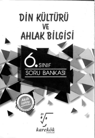 DİN KÜLTÜRÜ VE AHLAK BİLGİSİ SORU BANKASI Fenomen Fotokopi - YKS - KPSS - ALES