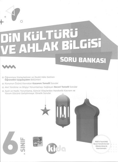 DİN KÜLTÜRÜ VE AHLAK BİLGİSİ SORU BANKASI Fenomen Fotokopi - YKS - KPSS - ALES