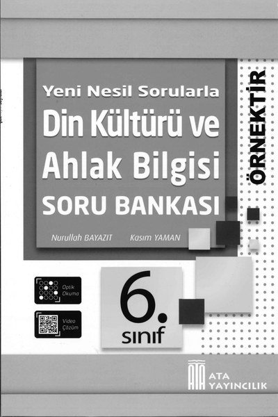 DİN KÜLTÜRÜ VE AHLAK BİLGİSİ SORU BANKASI Fenomen Fotokopi - YKS - KPSS - ALES