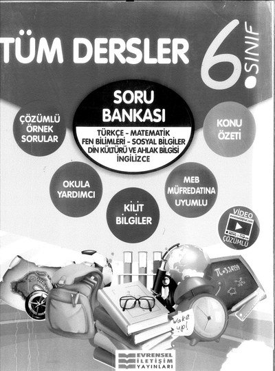 TÜM DERSLER SORU BANKASI Fenomen Fotokopi - YKS - KPSS - ALES