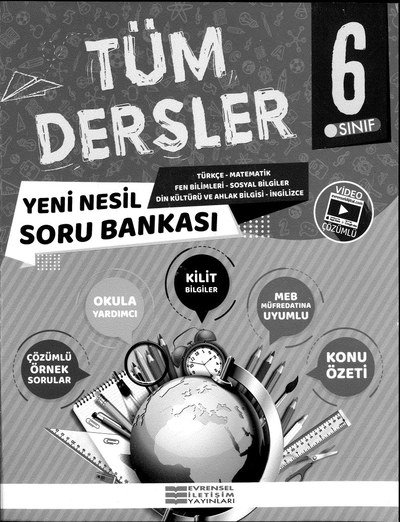 TÜM DERSLER SORU BANKASI Fenomen Fotokopi - YKS - KPSS - ALES