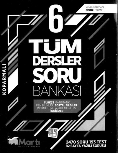 TÜM DERSLER SORU BANKASI Fenomen Fotokopi - YKS - KPSS - ALES
