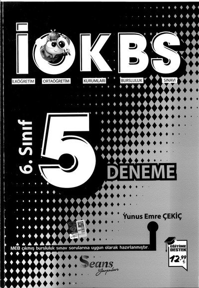 5 DENEME İOKBS Fenomen Fotokopi - YKS - KPSS - ALES