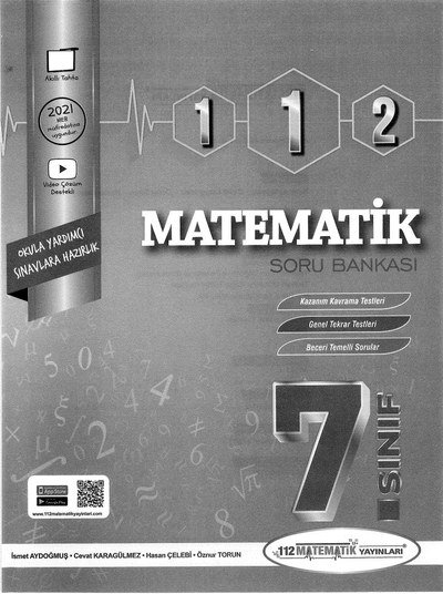 MATEMATİK SORU BANKASI Fenomen Fotokopi - YKS - KPSS - ALES