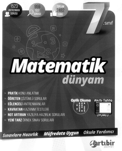 MATEMATİK DÜNYAM Fenomen Fotokopi - YKS - KPSS - ALES