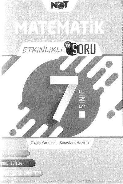 MATEMATİK ETKİNLİKLİ Bİ SORU Fenomen Fotokopi - YKS - KPSS - ALES