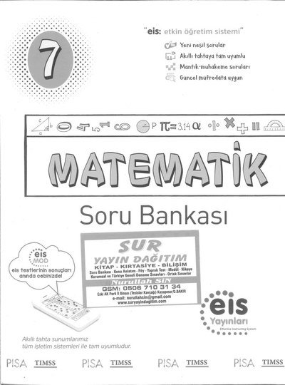 MATEMATİK SORU BANKASI Fenomen Fotokopi - YKS - KPSS - ALES