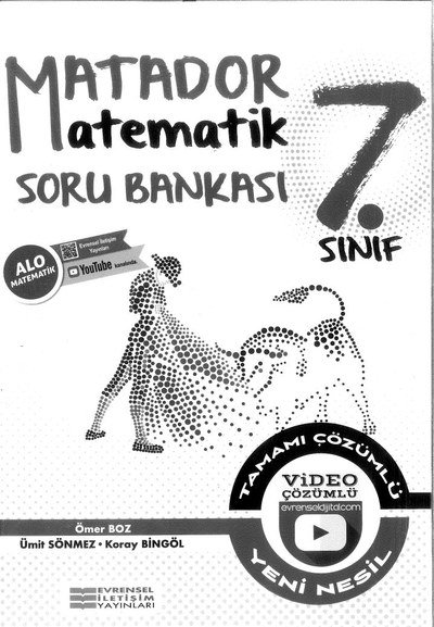 MATADOR MATEMATİK SORU BANKASI Fenomen Fotokopi - YKS - KPSS - ALES