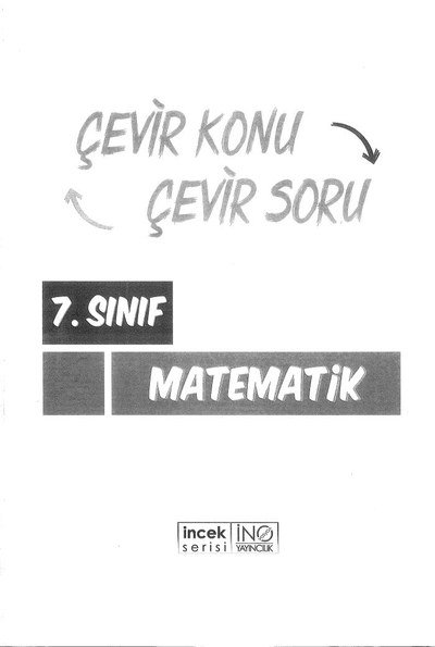 ÇEVİR KONU ÇEVİR SORU MATEMATİK