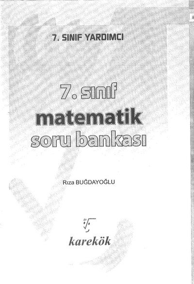 MATEMATİK SORU BANKASI Fenomen Fotokopi - YKS - KPSS - ALES