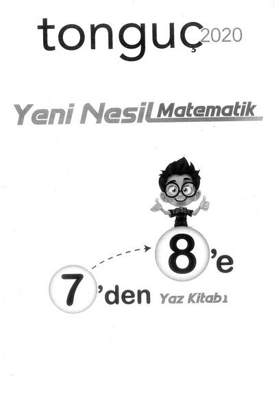 YENİ NESİL MATEMATİK 7'DEN 8'E YAZ KİTABI Fenomen Fotokopi - YKS - KPSS - ALES